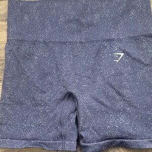 Gymshark Women's Speckled Navy Bike Shorts